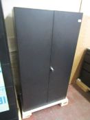 Server Cabinet with built in draw holders and a lock (size: H- 148cm W- 80cm D- 40cm), RRP £1,145.