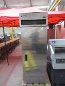 Tall Commercial Delfield Fridge, the item was working up to the point of the store closure, we