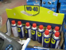 9x 330ml canisters of WD40, RRP £4 a can