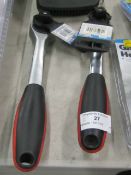 2x Streetwize CRV 1/2" ratchet wrenches. Both unchecked in packaging.
