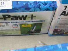 Pro-Paw+ set of 4 universal foot pads, unchecked and boxed.