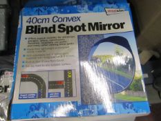 Streetwise 48cm Convex Blind Spot Mirror, boxed and unchecked