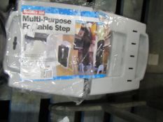 Multi Purpose foldable step, unchecked