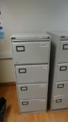 2 x 4 drawer Metal Filing Cabinets