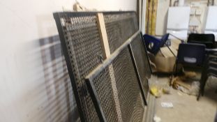 Wall Mounted Secure Cage 3 section approx 10ft x 4ft x 8ft  (dismantled)