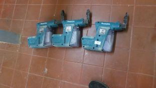 3 x Makita DX02 18v Dust Extraction Attachments