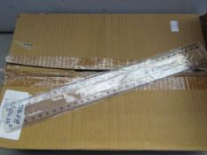 Box of 30cm rulers , new and boxed.