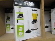 Princess Piano 10 speed blender, tested working and boxed.