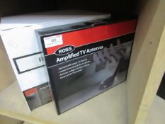 4x Ross amplified TC antennas, all new and boxed.