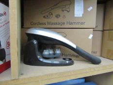 Massage Hammer with accessories, new and boxed.