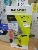 Karcher WV2 window vac, tested working and boxed