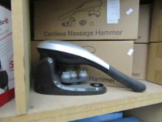 Massage Hammer with accessories, new and boxed.