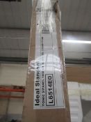 Ideal Standard tonic side panel 1000 RH IC bright silver clear FT UK, bright silver. New & boxed.