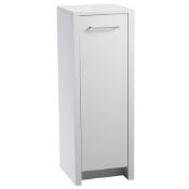 Openspace gloss white 305 low storage unit reversible door. Boxed (flat-packed), RRP £239