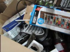 Pallet of Approx 60 Various Raw Customer returned Household Electrical and non Electrical items, all