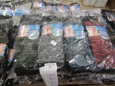 12 pairs of mens design socks size 6-11 , new in packaging.