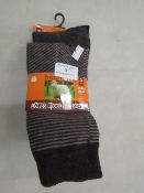 6 pairs of mens lamb wool suit socks size 6-11 , new in packaging.