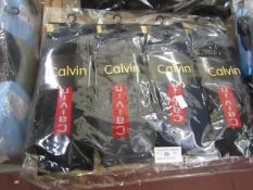 12 pairs of mens Calvin socks size 6-11 , new in packaging.