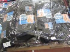 12 pairs of mens cotton rich socks size 6 - 11 , new in packaging.