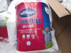 Silent Night Super full King size 10.5 tog duvet, new in packaging