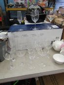 Villeroy and Boch set of 17x various sized wine/ champagne glasses, all unchecked