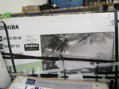 2x various smashed screen TV's: samsung - UE65NU7670U, Toshiba - unknown code