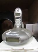 Soundwave home telephone. Unchecked & boxed.