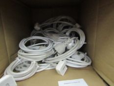 Box containing approx 10x European apple plugs. All unchecked.