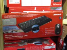 Microsoft wireless media desktop 1000 keyboard, unchecked