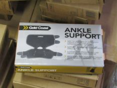 10x Ankle supports, all new and boxed.