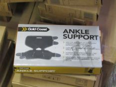 10x Ankle supports, all new and boxed.