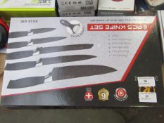 6 pcs knife set , boxed.