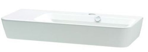 iFlo Capra asymetrical compact RH basin 1TH, 800mm x 360mm. New & boxed, RRP £130 on https://www.