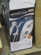 10x Gainsborough Showers e50 8.5kW electric showers. All new & boxed.