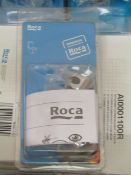 5x Roca kit hinge elements soft close brass packs. All new in packaging.