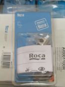 5x Roca kit hinge elements soft close brass packs. All new in packaging.