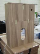 MyPlan 600 wall hung WC unit - new oak. New & boxed.