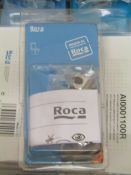 5x Roca kit hinge elements soft close brass packs. All new in packaging.