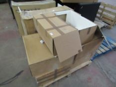 Pallet of 5x various unit carcase's. All boxed.