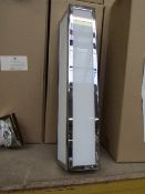 Chelsom BW/3/L wall lights, new and boxed