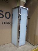 Chelsom BW/3 wall light, new and boxed