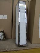 Chelsom BW/3/L wall lights, new and boxed