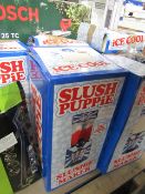 Slush Puppie slushie maker, tested working and boxed