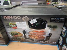 Daewoo 12l halogen air fryer, tested working and boxed