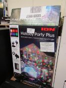 Ion holiday party plus, multi-colour indoor and outdoor projected LED lights