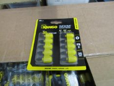 1 x pack of 10 Kango drill bits , new and packaged.