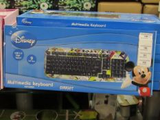 Disney Micky Mouse multimedia keyboard , new and boxed.