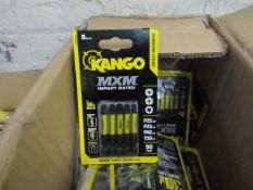 1 x pack of 5 Kango drill bits , new and packaged.