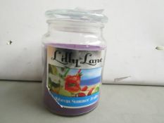 Lilly lane Caribbean summer fruits 18oz candle , new.