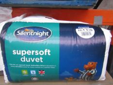 Silent Night Supersoft 10.5 tog king size duvet, new in packaging